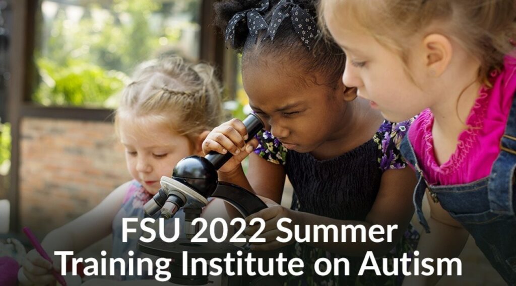 2022 Summer Training Institute on Autism