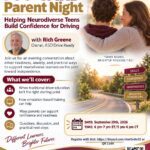 FSU CARD Parent Night - ASD-to-Drive Meeting