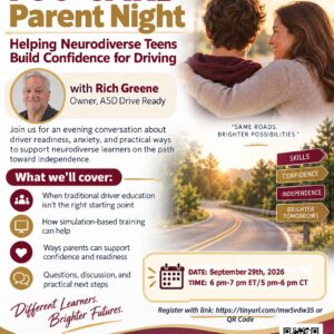 FSU CARD Parent Night - ASD-to-Drive Meeting